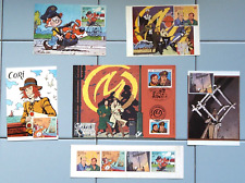 BLAKE ET MORTIMER POSTE BELGE, CARTES 1ER JOUR, CARNET ,CP 