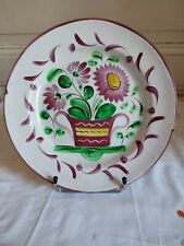 Assiette faïence Lunéville