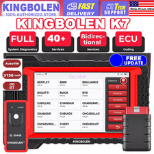 KINGBOLEN K7 PRO Car OBD2 Scanner Full System Diagnostic Tool ECU Key Coding