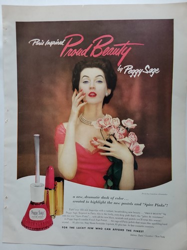 1952 peggy sage proud beauty - peggy,