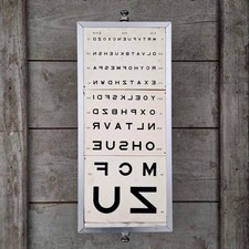 Tableau optométrique double