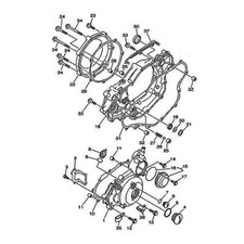 YAMAHA YFZ 450 R 2004-2008 Kit vis BTR inox moteur complet YFZ450