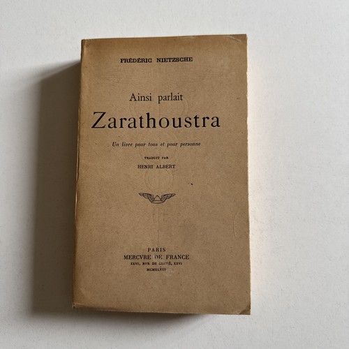 Ainsi parlait zarathoustra - ainsi,