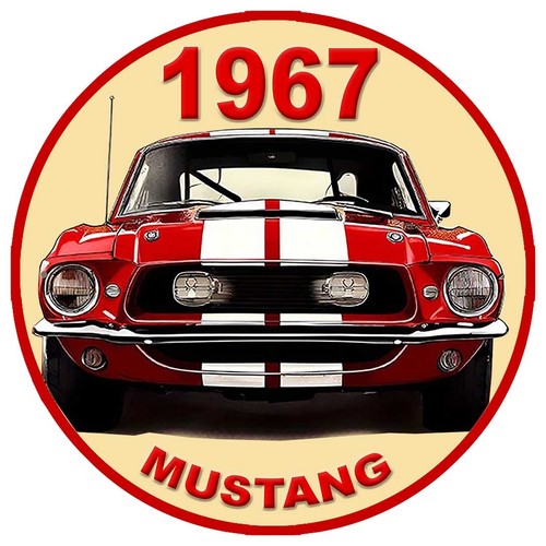 Sticker mustang 1967 - 1967, vintage