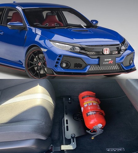 Support extincteur honda - support,