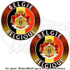 BELGIQUE BELGE Drapeau-Blason
