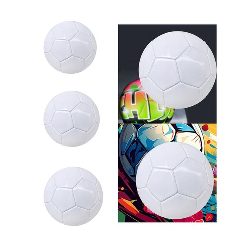 Ballon football blanc - de,