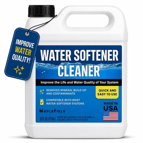 Water softener cleaner - water,