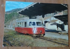 Old postcard CFD LOZERE METRIC TRACK - BILLIARD RAIL IN STE CECILE D'ANDORGE STATION