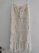 Robe été bohème crème