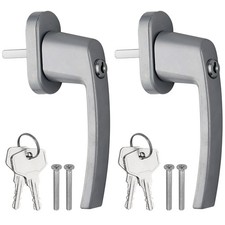 2Pcs Poignées de fenêtre en