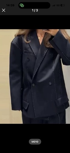 Blazer femme noir - , double