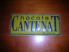 ancienne PLAQUE PUBLICITAIRE