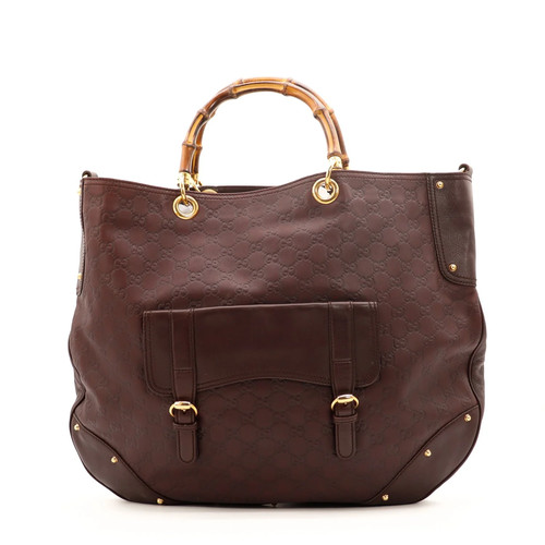 Sac gucci big tote bambou - sac,