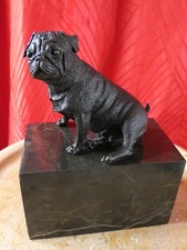 SCULPTURE EN BRONZE SUR MARBRE