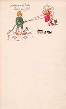 carte postale ancienne thème