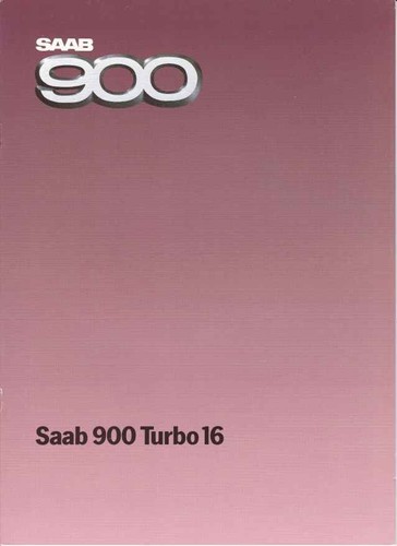 Catalogue brochure saab 900 - saab,