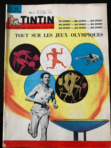 Tintin 833 10 1964 - tintin, n°833