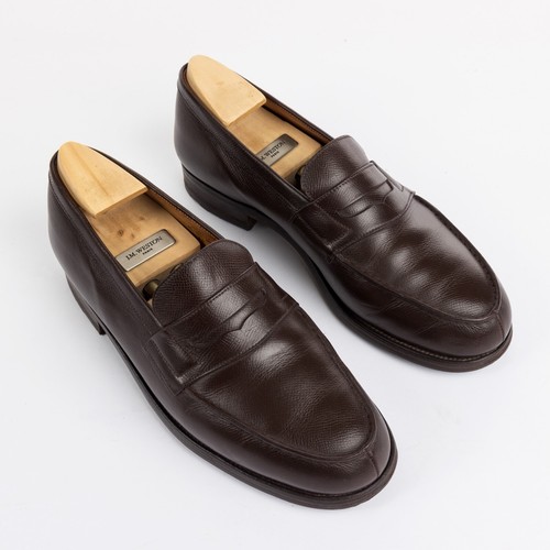 Mocassins cuir grainé marron - cuir,