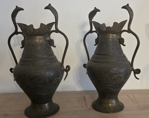 Paire vases asiatiques - vases,