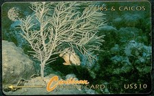 TURKS and CAICOS ISLANDS - $10 Magnetic Card