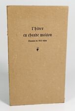 "L'hiver en chaude maison. Chanson du XIIIe siècle" Pierre Gaudin, 1959