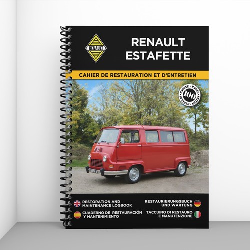 Renault estafette cahier de - estafette, :