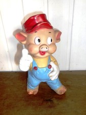 Vintage Antique Pouet NAF NAF 3 SMALL PIGS 23cm DISNEY Logo Elephant LEDRA