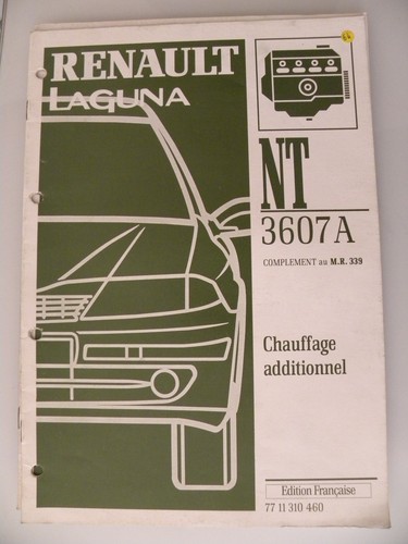 Manuel atelier renault - d'atelier,