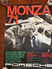 Strenger1971 Porsche 917 911S 914-6  Monza Genuine Factory Poster Original 40x30