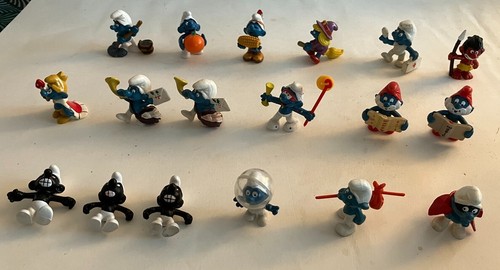 Peyo schtroumpfs figurines - schtroumpfs,