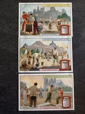 LOT 3 CHROMOS LIEBIG SERIE