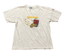 Vintage90s Marsupilami T-Shirt Size Adult  XL White Embroidered Studio Aventures