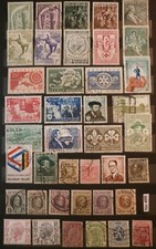 40 STAMPS Belgium Belgien Belgie Belgique, MANY COMPLETE SERIES,KOMPLETT No488