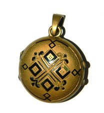 superbe pendentif reliquaire