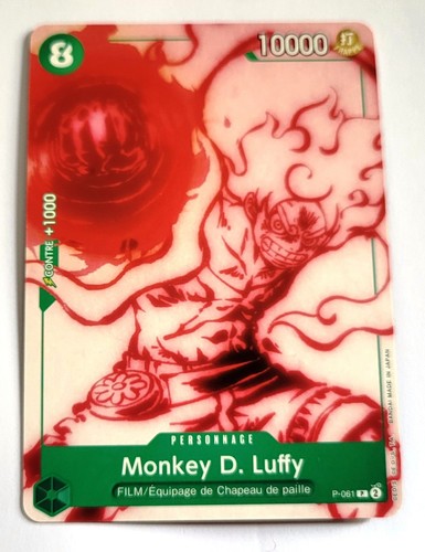 One piece carte monkey - carte, fr