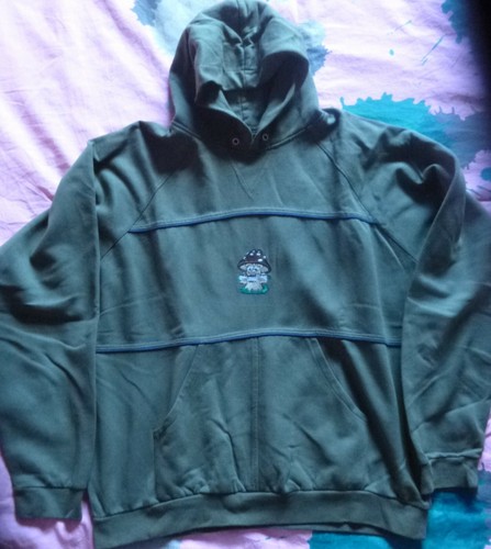 Sweat shirt capuche motif - sweat,