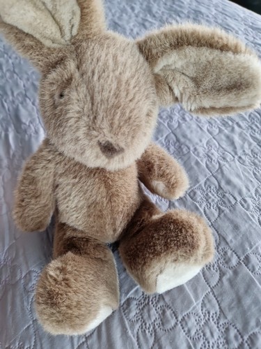 Peluche lapin marron assis - assis, 30