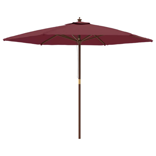 Parasol jardin avec mât en - de,