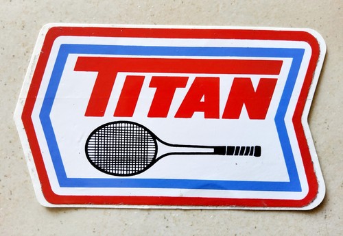 Autocollant titan raquette - titan, raquette 