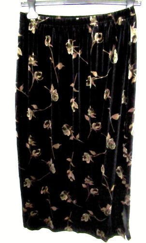 Jupe longue neuve velours - jupe,