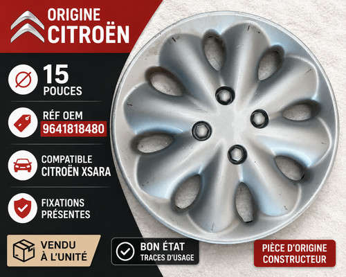 Enjoliveur origine citroën - enjoliveur,