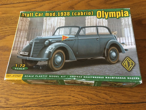Maquette ace model opel - maquette, 1/72