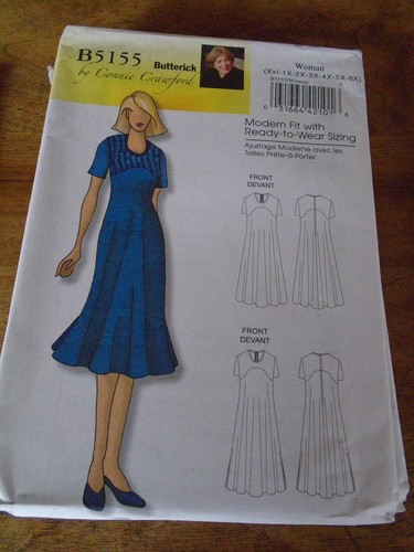 Patron butterick robe coupe - "butterick,