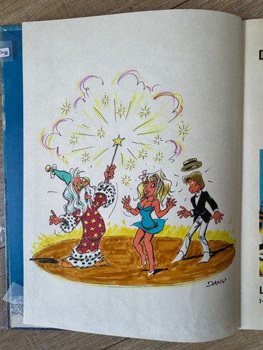 Dédicace couleur dany - dédicace, bd