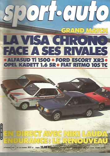 Sport auto 244 visa chrono - auto, n°244
