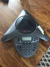Polycom Soundstation VTX 1000 Wideband Conference Phone Speakerphone NO PSU
