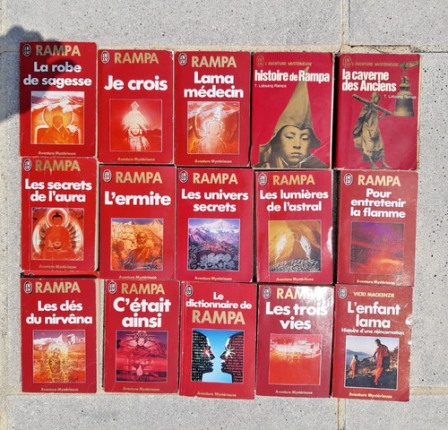 Lobsang rampa volumes - rampa,