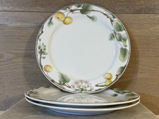 Ensemble de Trois Noritake Été Fruits Plaques, Contemporain Fin Chine Sri Lanka