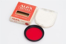 Filtre Alpa Type B Filtrable 60 Rouge Pour Macro Switar 50mm